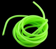 Glow in the dark rig tube 2 meter 3.2mm - 5mm (-25% extra discount)