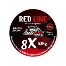 BigCat Hunter Red line 0.55 3000M 8 Braid