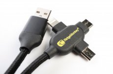 RM140 RidgeMonkey Vault USB-A to Multi Out Cable 1m